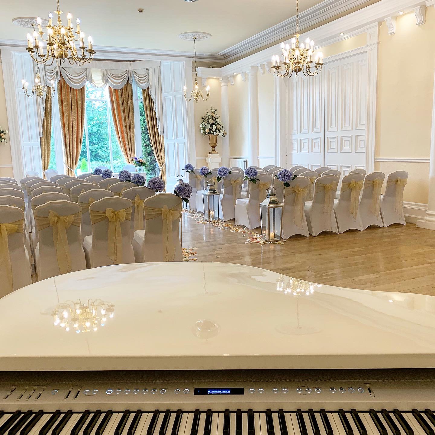 wedding pianist for grange hotel