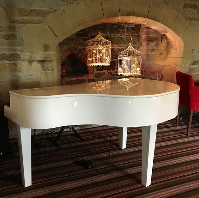 Craig Smith Music piano for Lancashire Manor wedding receptions
